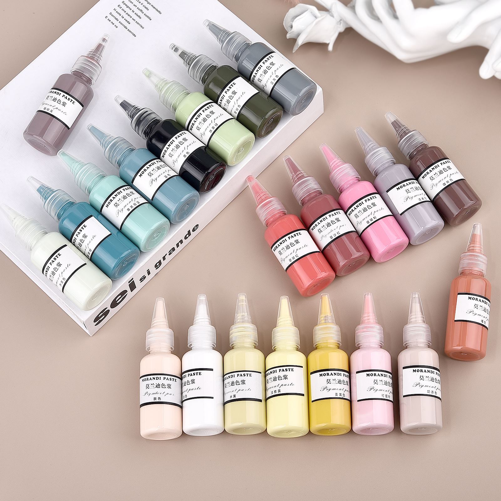 Resin Dye Alcohol - Morandi สี Liquid เรซิ่นสีอีพ็อกซี่เรซิ่น UV เรซิ่นหมึกแอลกอฮอล์สีวาง