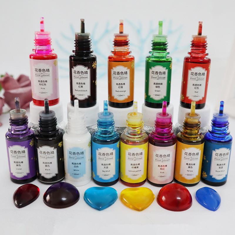 Resin Dye Alcohol - 10Ml อีพ็อกซี่เรซิ่น Diffusion Pigment เรซินอีพ็อกซี่ Pigment