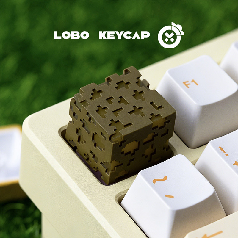 Resin Craft Minecraft - ชุดตกแต่งคีย์บอร์ดลายการ์ตูน Minecraft สี่เหลี่ยมจัตุรัส วัสดุเรซิ่นโปร่งแสง ของเล่นเสริมสร้างความคิดสร้างสรรค์ ของขวัญ