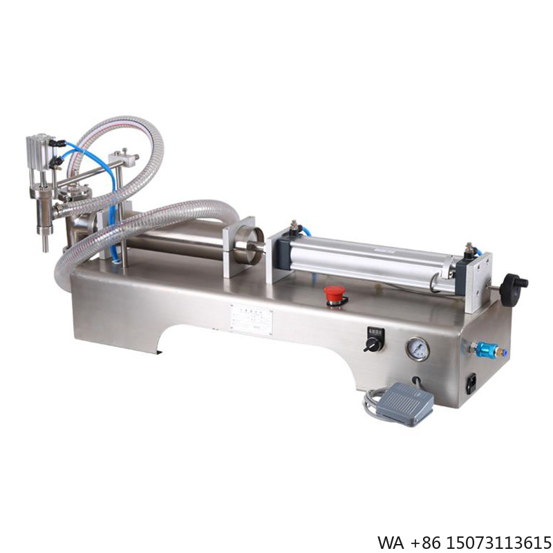 Vacuum Chamber Small - เครื่องบรรจุของเหลวแบบกึ่งอัตโนมัติขนาดเล็ก ปรับแต่งได้ 1-5000 มล. สำหรับผลิตภัณฑ์ที่มีความหนืดสูง