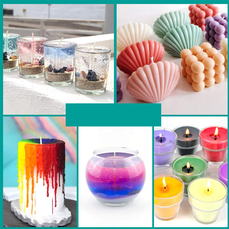 Resin Dye Alcohol - ชุดสีหมึกแอลกอฮอล์เรซิ่นสำหรับย้อมเทียน สีเหลวสำหรับย้อมสี หมึกสีสำหรับงาน DIY เครื่องประดับ งานฝีมือ
