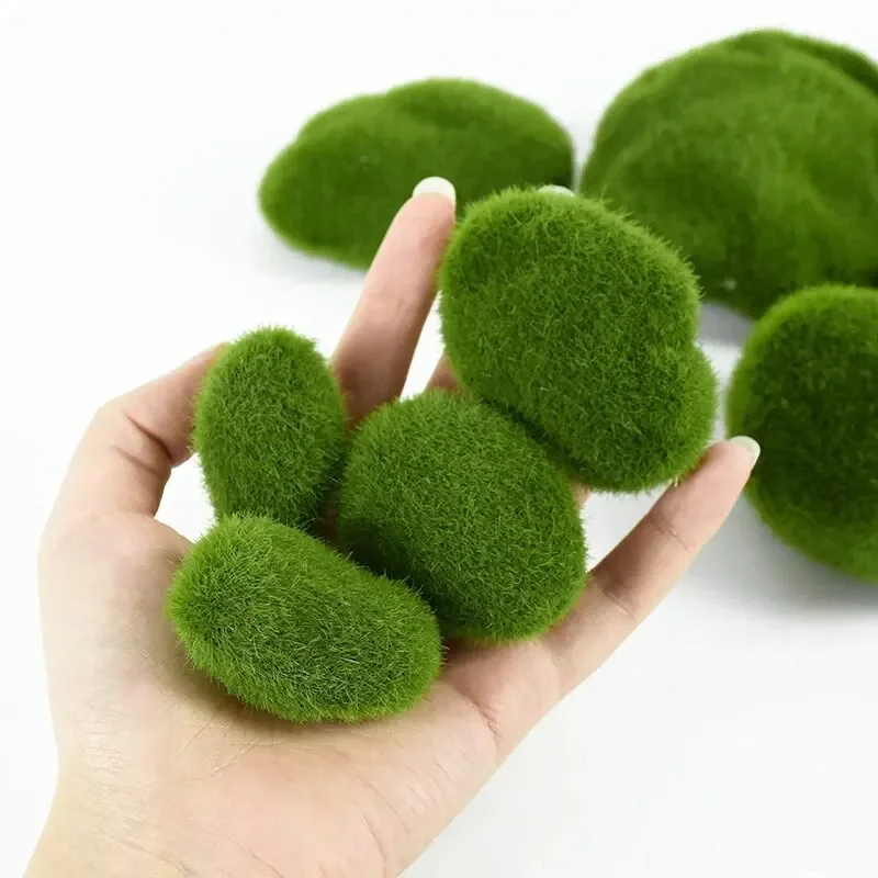 หินมอสจำลอง 10 ชิ้น หินมอสเทีย - Terrarium Moss Art บทวิจารณ์และราคา