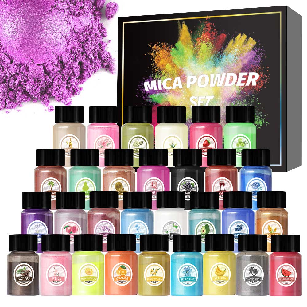 ชุดสีผสมเรซิ่นอีพ็อกซี่ สำหรับ - Resin Pigment Set บทวิจารณ์และราคา
