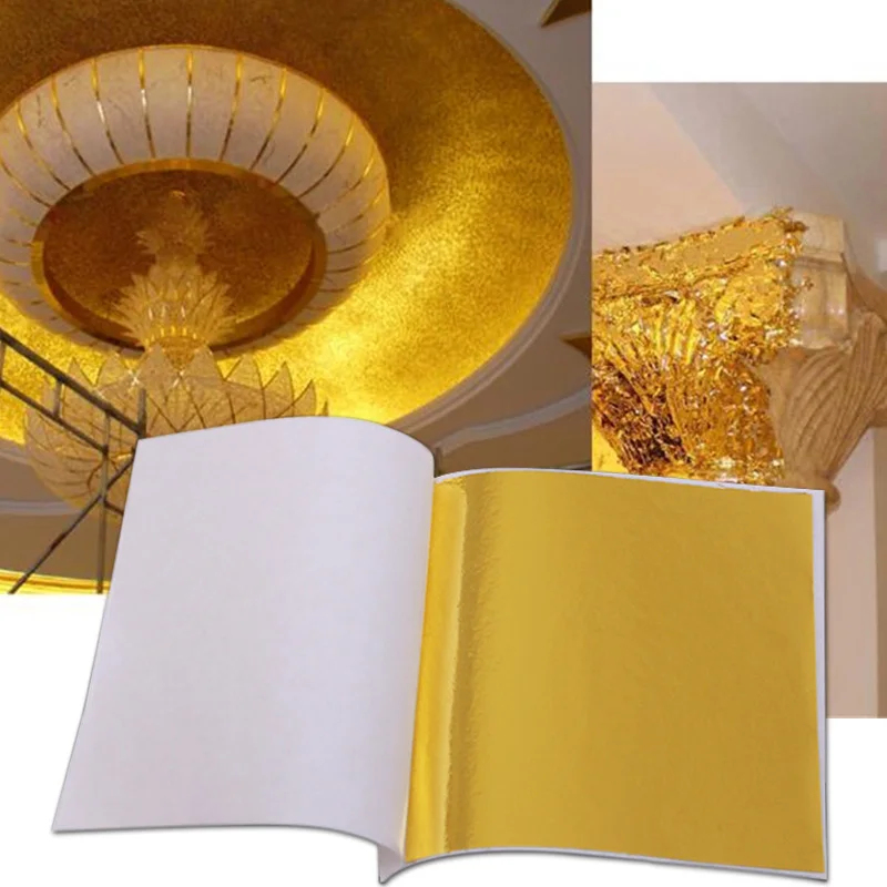 กระดาษฟอยล์ทองแดงเคลือบทองคำขา - Gold Foil Flakes บทวิจารณ์และราคา