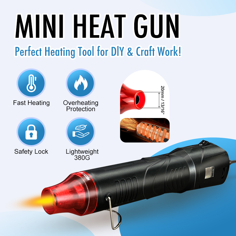 220V HOT AIR GUN บัดกรีอุณหภูม - Heat Gun Small บทวิจารณ์และราคา