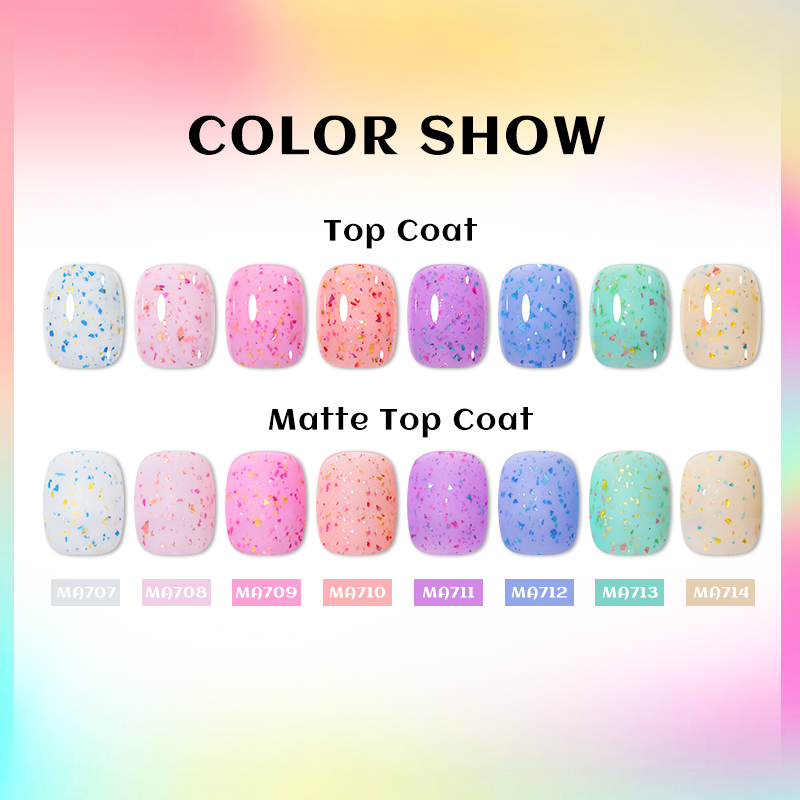 7ML พบกับข้ามฟอยล์สีทอง Glitte - Gold Foil Flakes บทวิจารณ์และราคา