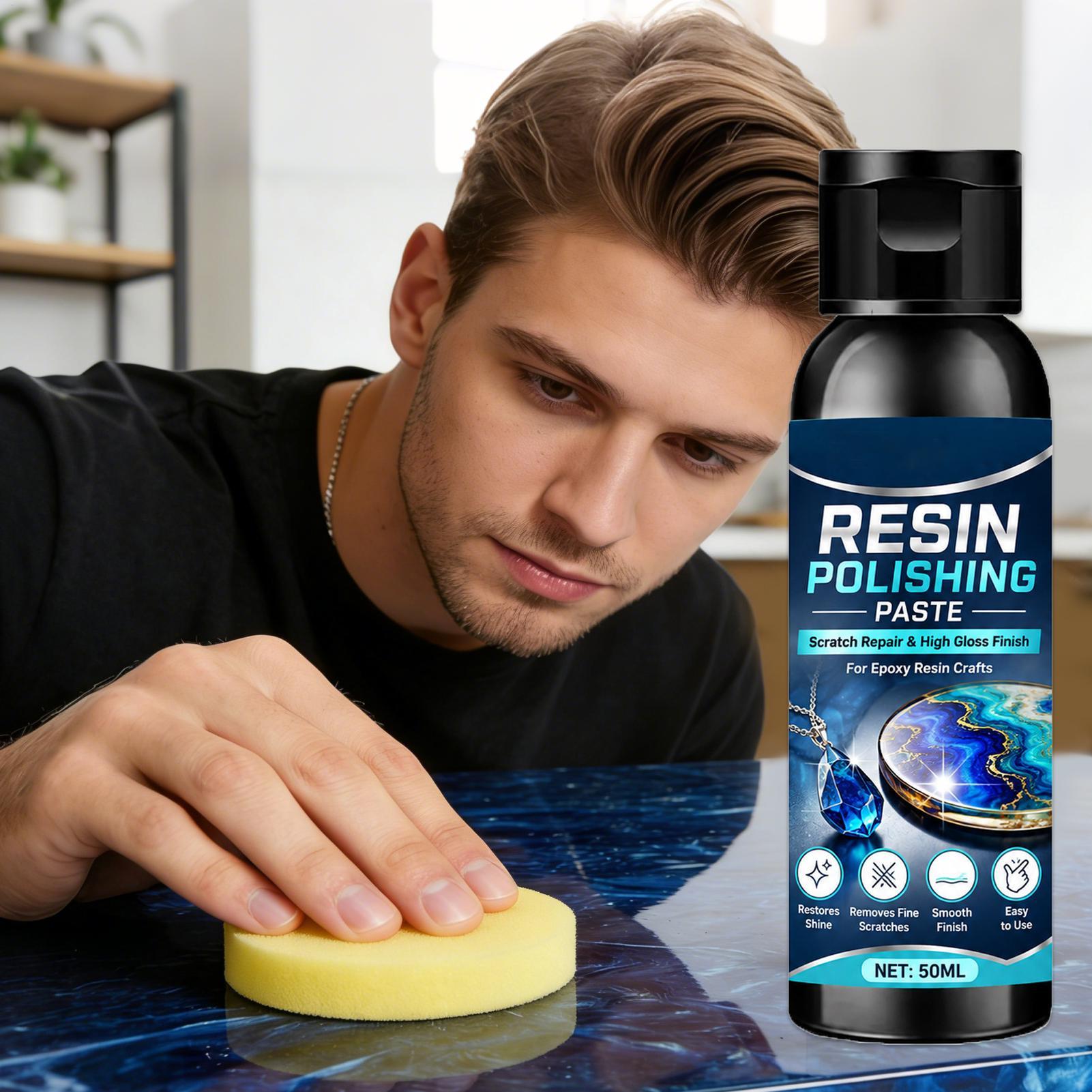 ครีมขัดเงาเรซิน 50 มล. น้ำยาลบ - Resin Craft Workshop บทวิจารณ์และราคา