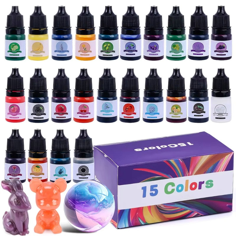 สีผสมเรซิ่นอีพ็อกซี่ 24 สีสดใส - Mixing Cup Silicone บทวิจารณ์และราคา