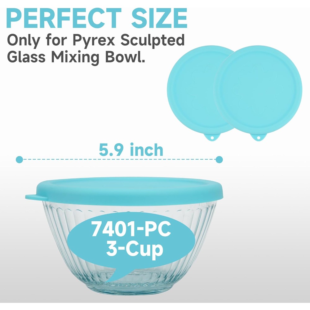 ฝาปิดซิลิโคนสำหรับชามแก้ว ชุด  - Mixing Cup Silicone บทวิจารณ์และราคา