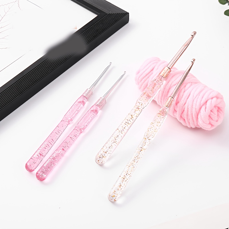 ชุดเข็มโครเชต์เรซิ่นใสประกายวิ - Resin Glitter Pack บทวิจารณ์และราคา