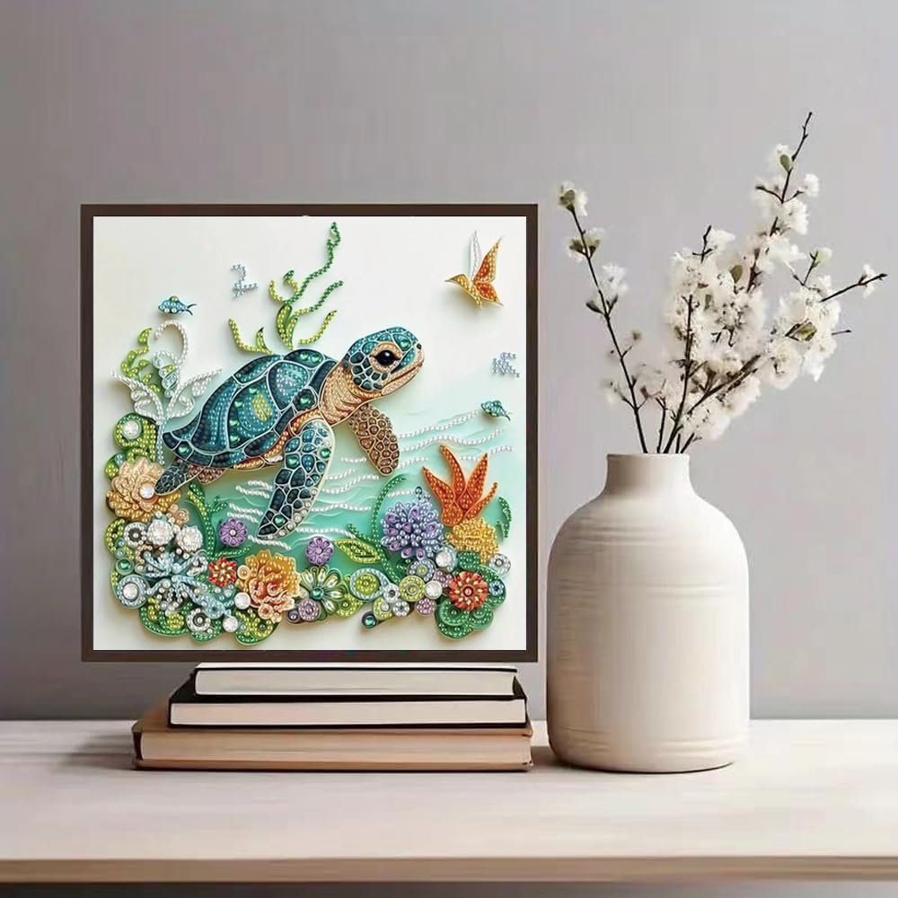 ชุดภาพวาดเพชรรูปเต่าทะเลสำหรับ - Resin Craft For Beginners บทวิจารณ์และราคา