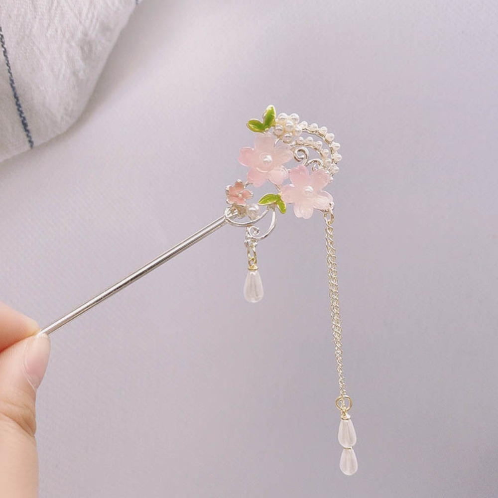 ไม้ติดผมสไตล์จีน 1 ชิ้น: ดอกไม - Resin Craft Ideas บทวิจารณ์และราคา