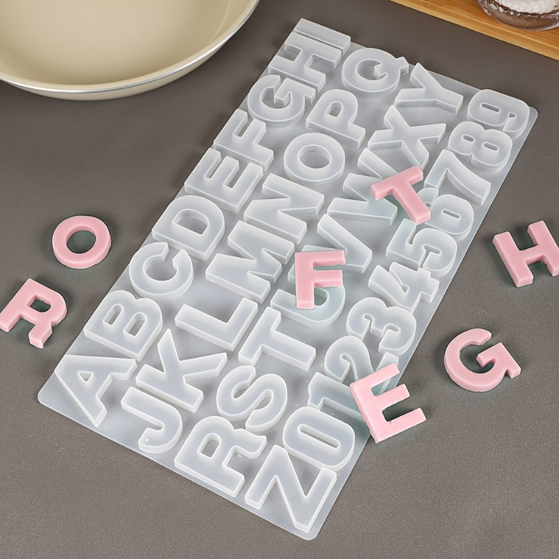 แม่พิมพ์ซิลิโคนตัวอักษร A ถึง  - Serving Tray Mold บทวิจารณ์และราคา