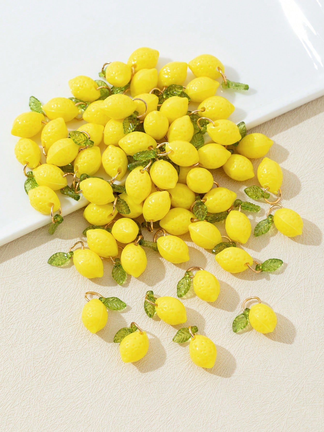 จี้เรซิ่นรูปเลมอน 3 มิติ 10 ชิ - Resin Craft Material บทวิจารณ์และราคา