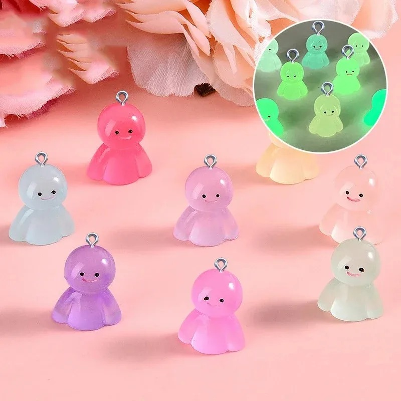 10 ชิ้นเรซิ่นรูปการ์ตูนเรืองแส - Resin Craft Material บทวิจารณ์และราคา