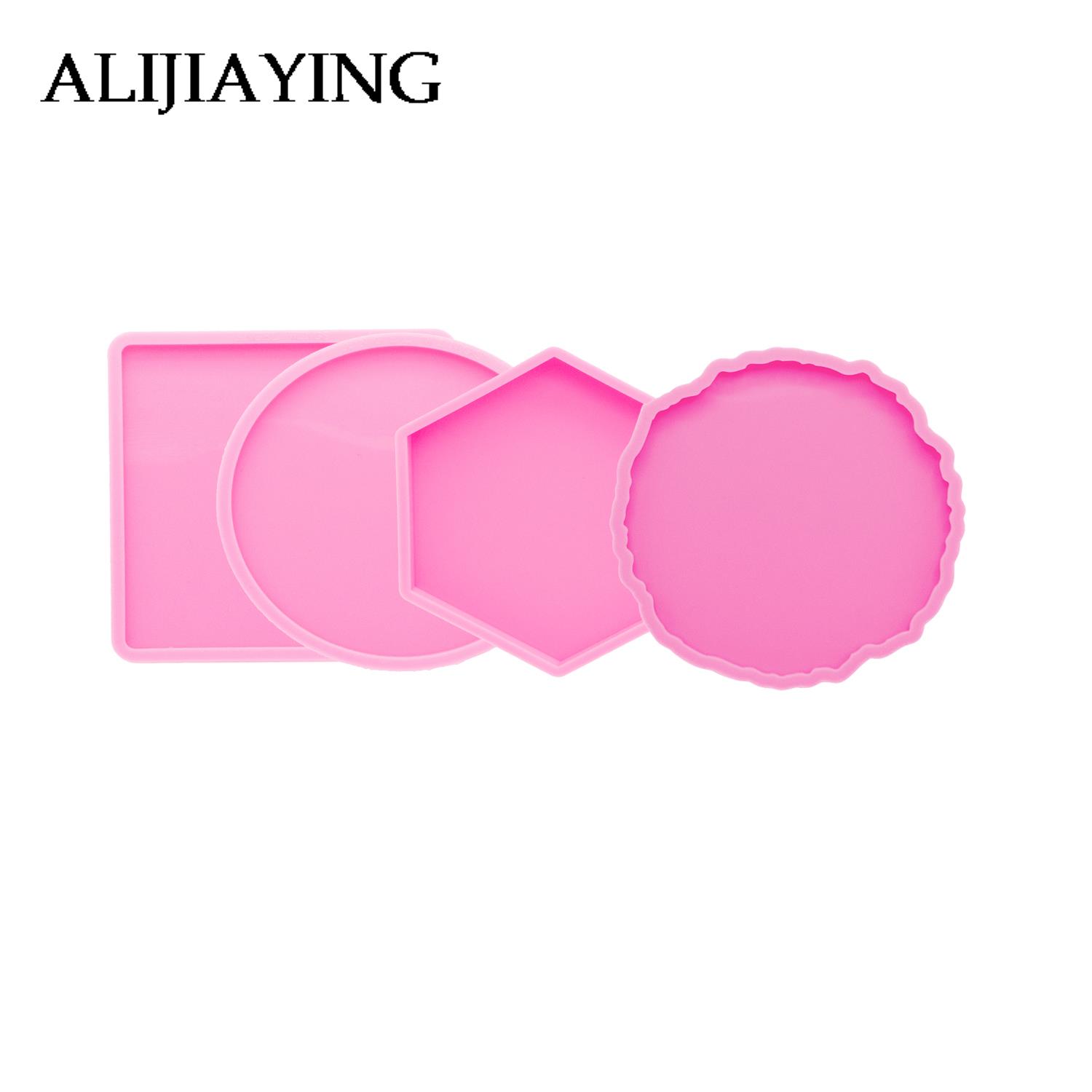 DY0278 ผิวเรียบ Geode จานรองแก - Geode Mold Silicone บทวิจารณ์และราคา