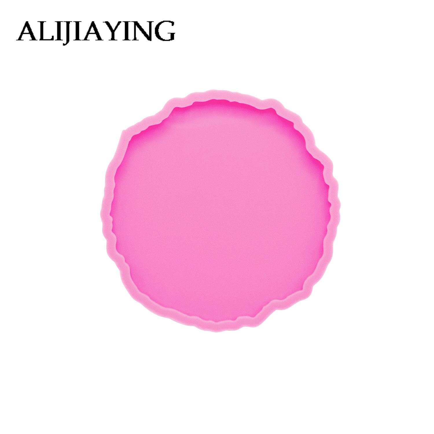 DY0278 ผิวเรียบ Geode จานรองแก - Geode Mold Silicone บทวิจารณ์และราคา