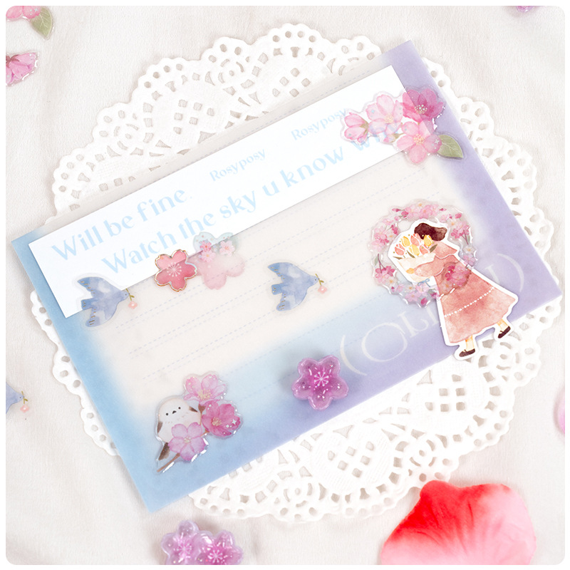 สไตล์ญี่ปุ่นซากุระคริสตัล 3D ส - Resin Craft Material บทวิจารณ์และราคา