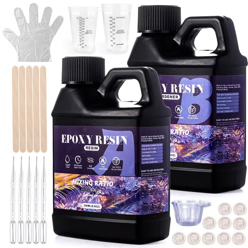 ผสมง่าย 1:1 ชุดเรซินอีพ็อกซี่ค - Mixing Cup Silicone บทวิจารณ์และราคา