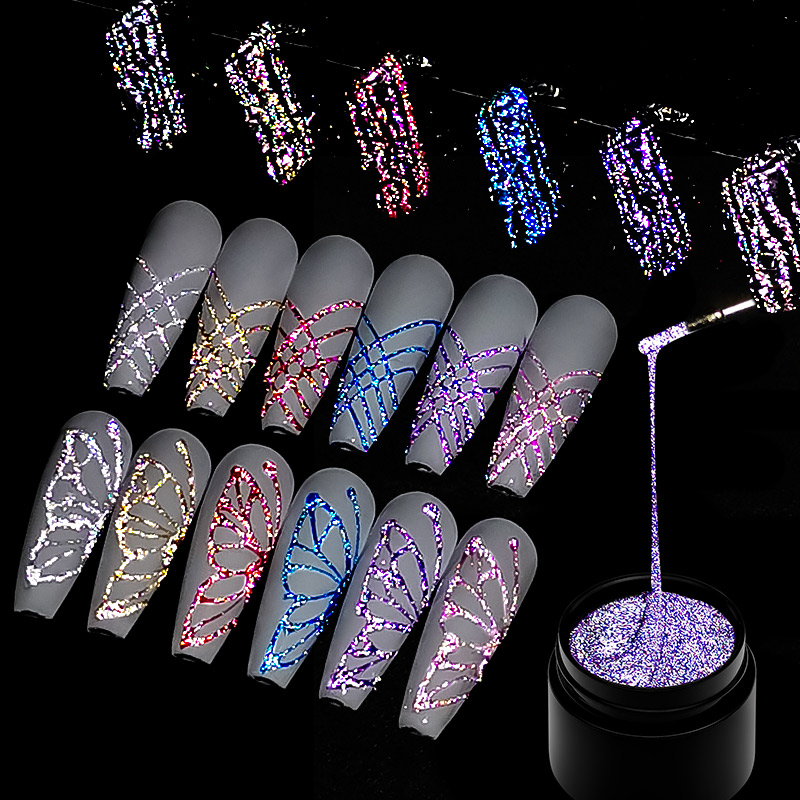 ชุดเจลทาเล็บสะท้อนแสงแบบกลิตเต - Resin Glitter Pack บทวิจารณ์และราคา