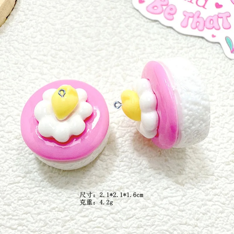 จี้เรซิ่นรูปเค้กน่ารักขนาดเล็ก - Resin Craft Material บทวิจารณ์และราคา