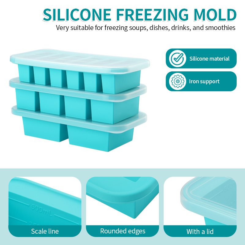 แม่พิมพ์ซิลิโคนสำหรับแช่แข็งแบ - Serving Tray Mold บทวิจารณ์และราคา