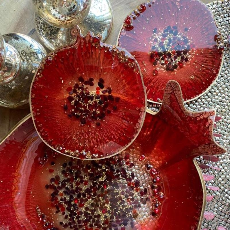 X6he Pomegranate Geode Agate E - Geode Mold Silicone บทวิจารณ์และราคา