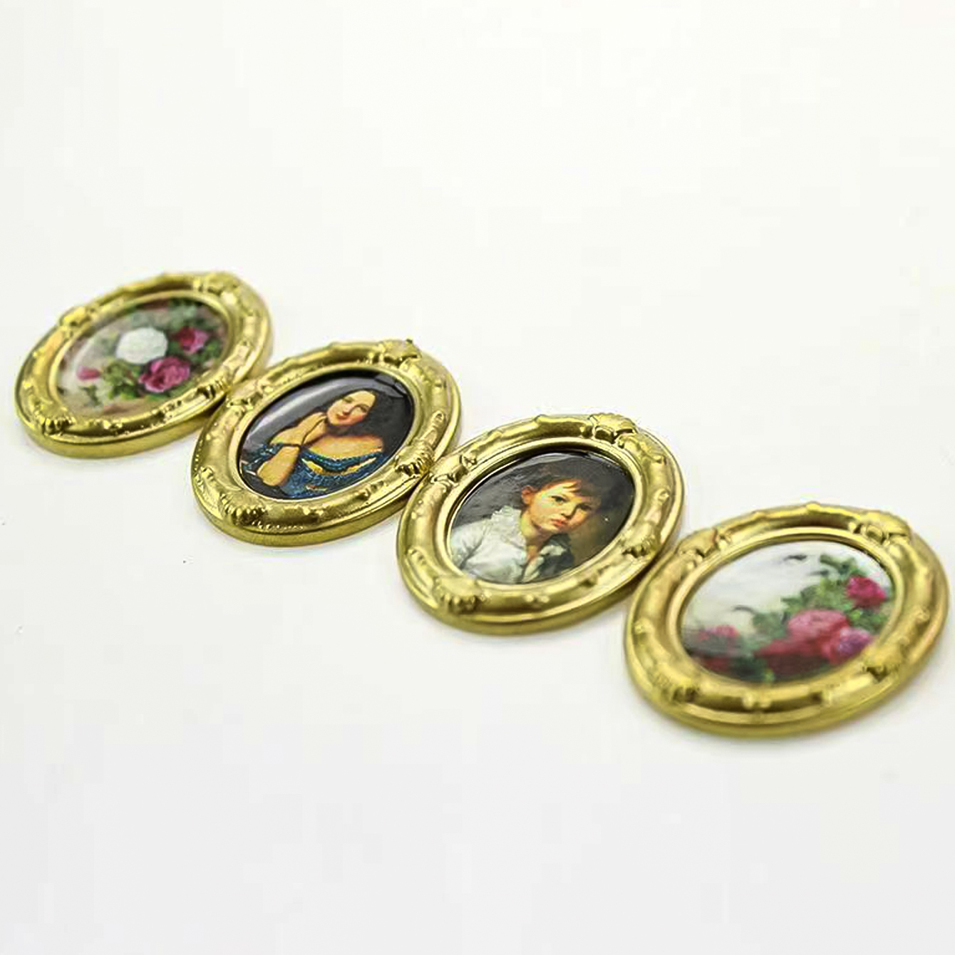 ภาพวาดสีน้ำมันขนาดเล็ก 2 ชิ้นส - Resin Craft Ideas บทวิจารณ์และราคา