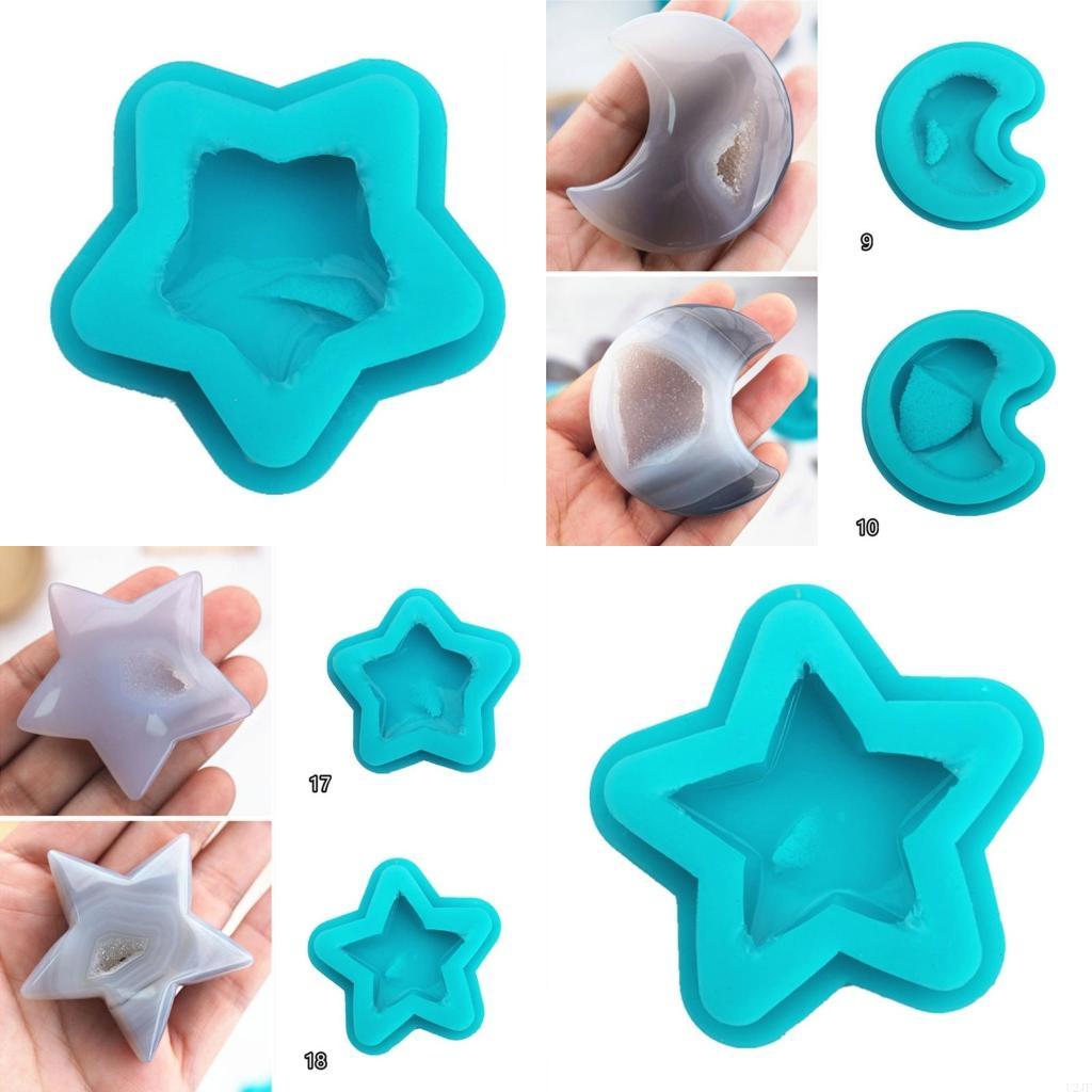 อัญมณีซิลิโคนแม่พิมพ์ควอตซ์ Ro - Geode Mold Silicone บทวิจารณ์และราคา