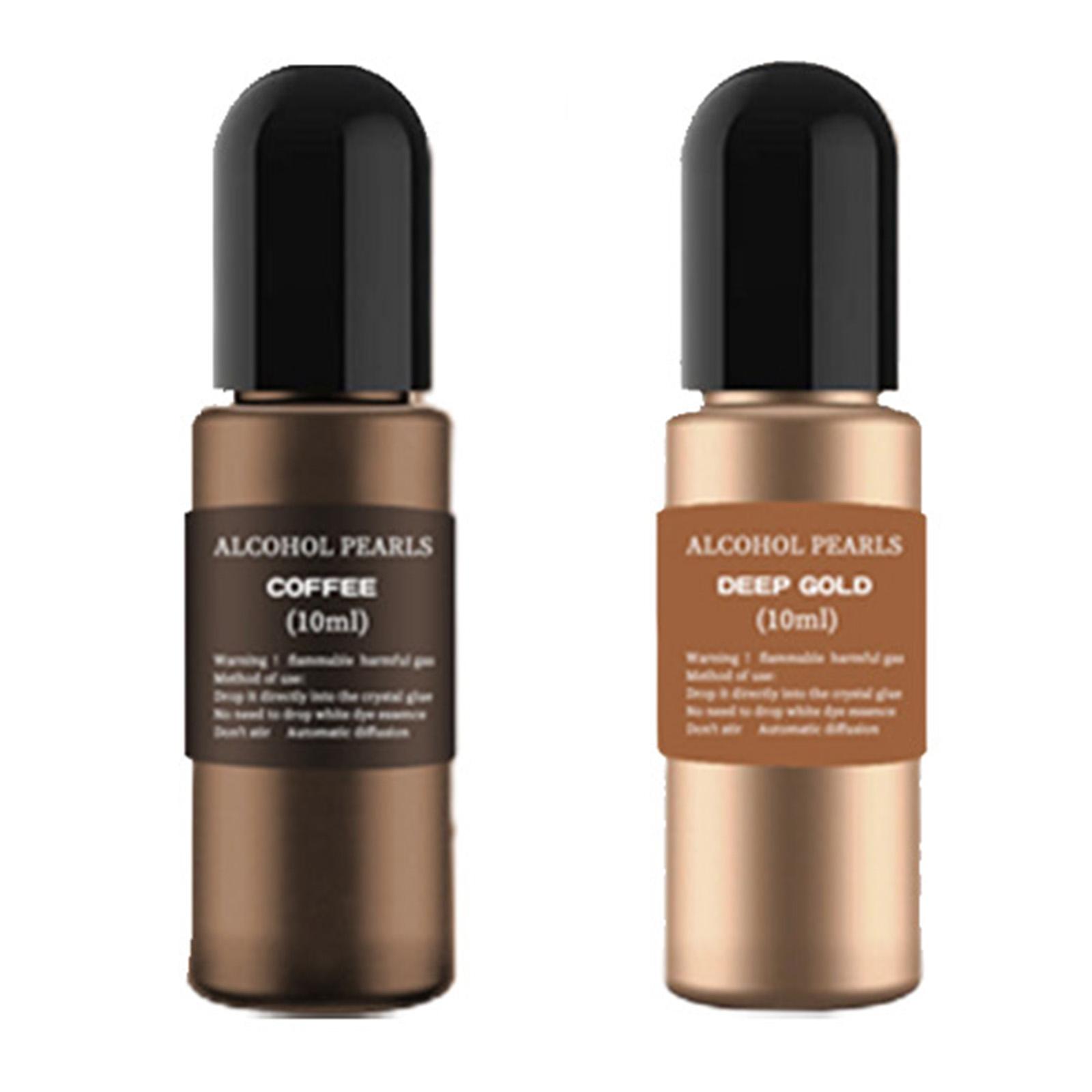 12 ขวดหมึกแอลกอฮอล์เมทัลลิก น้ - Resin Dye Alcohol บทวิจารณ์และราคา