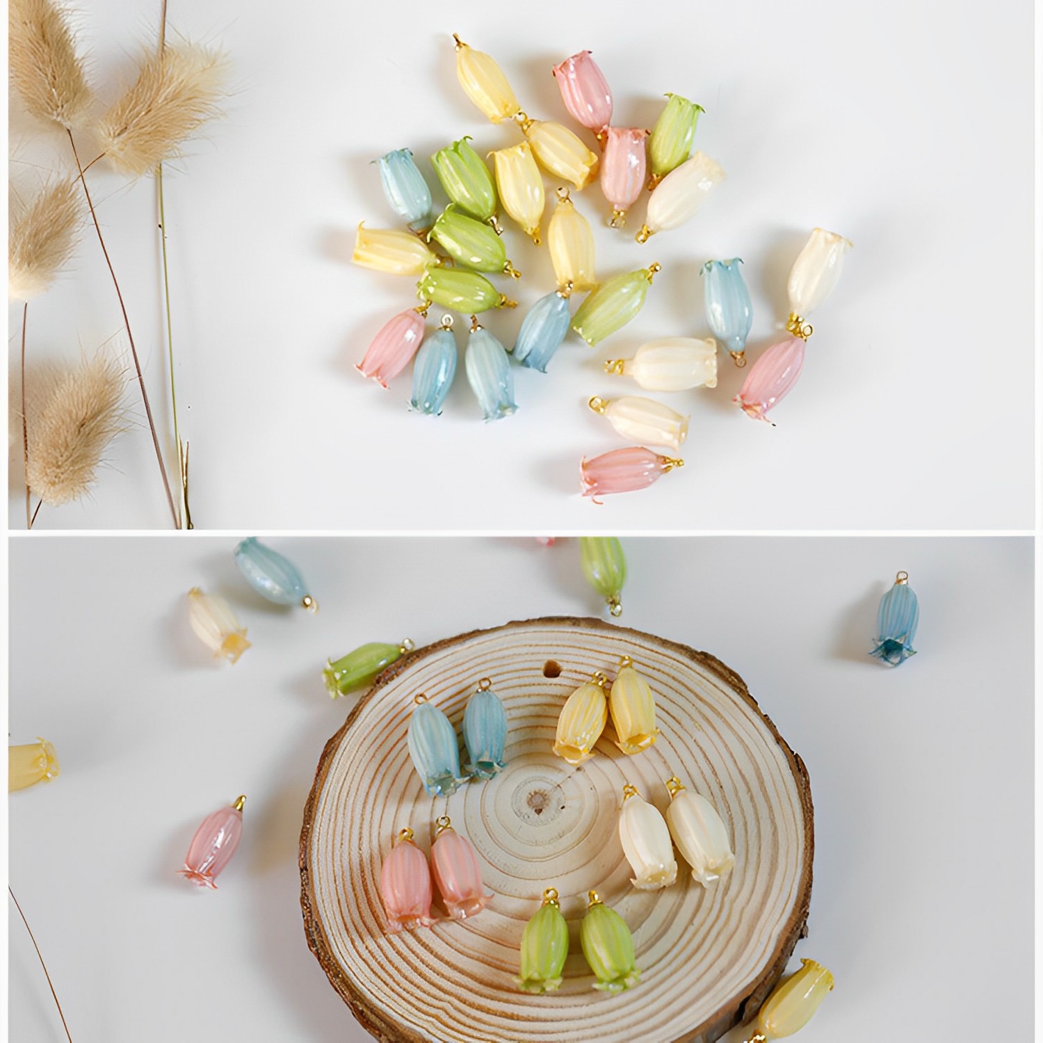 Aqumotic 10ชิ้นดอกไม้ขนาดเล็ก  - Resin Craft Ideas บทวิจารณ์และราคา