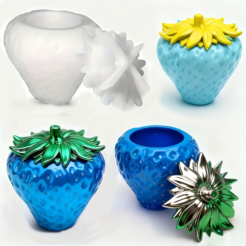 แม่พิมพ์เรซิ่นรูปสตรอว์เบอร์รี - Resin Craft Ideas บทวิจารณ์และราคา
