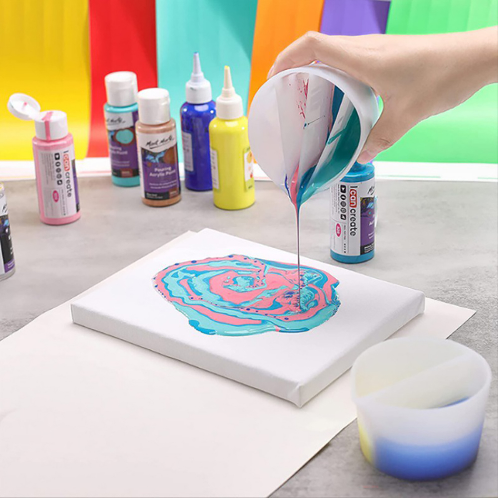 2/3/4/5 กริดซิลิโคนแยกถ้วยอีพ็ - Mixing Cup Silicone บทวิจารณ์และราคา