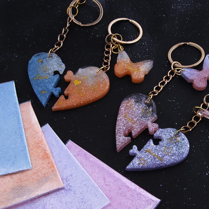 ผงสีไมกาประกายเพชรเม็ดสีมุกสีย - Resin Pigment Set บทวิจารณ์และราคา