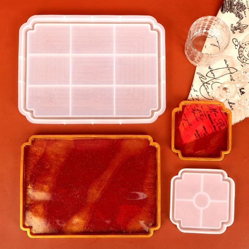 ซิลิโคนเรซิ่นผู้ถือเค้กถาดแม่พ - Geode Mold Silicone บทวิจารณ์และราคา