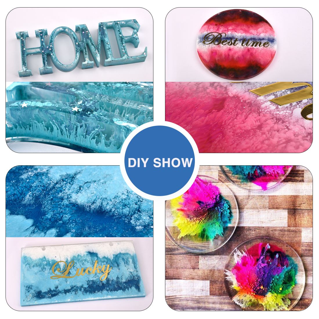 10ml Art หมึกแอลกอฮอล์เรซิ่น P - Resin Dye Alcohol บทวิจารณ์และราคา