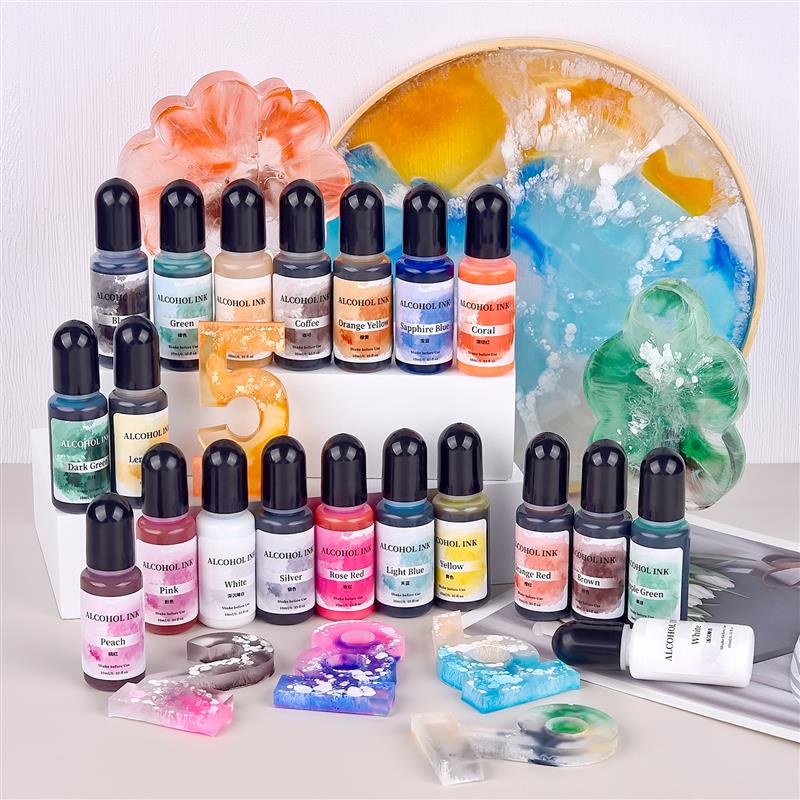 สีย้อมแอลกอฮอล์และแอลกอฮอล์10ม - Resin Dye Alcohol บทวิจารณ์และราคา