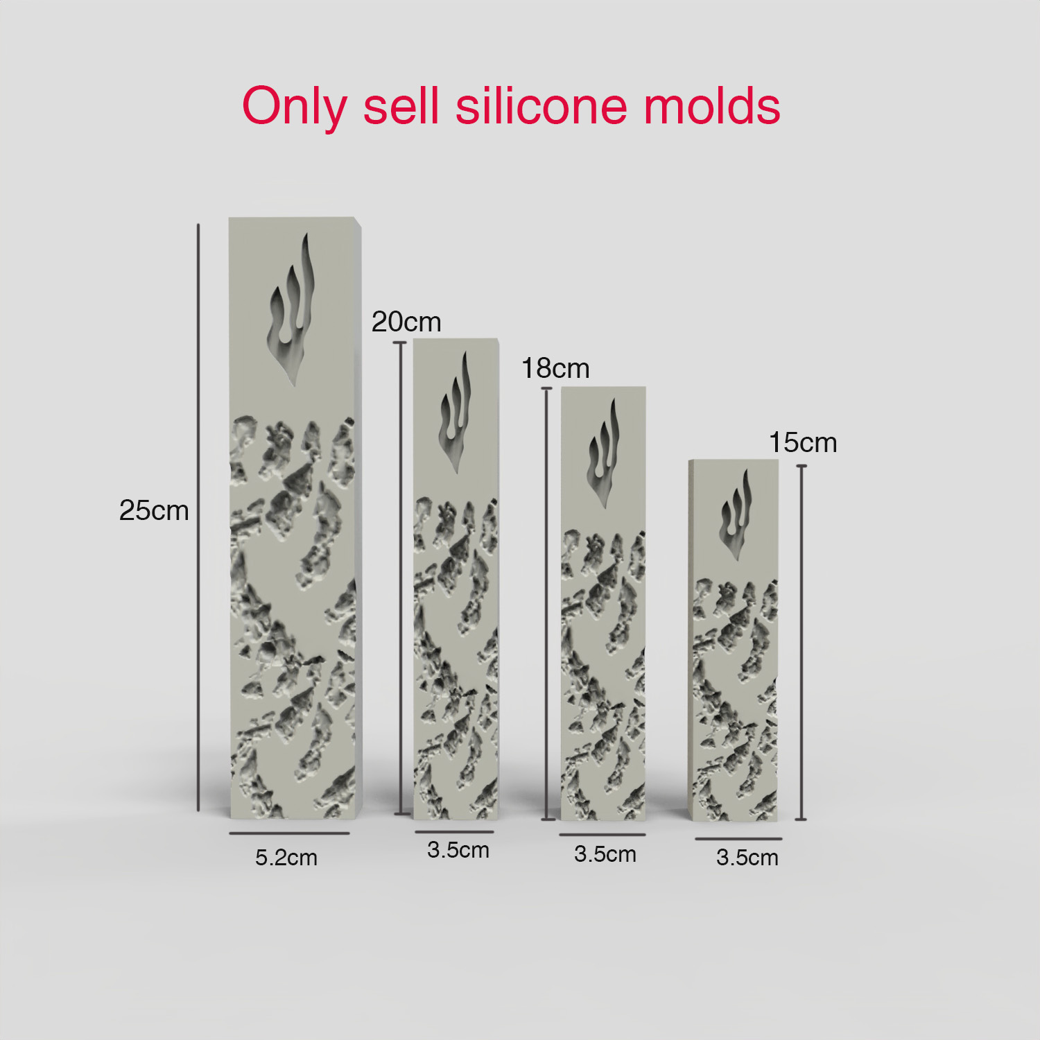 ชุดแม่พิมพ์ซิลิโคนสำหรับทำที่ใ - Serving Tray Mold บทวิจารณ์และราคา