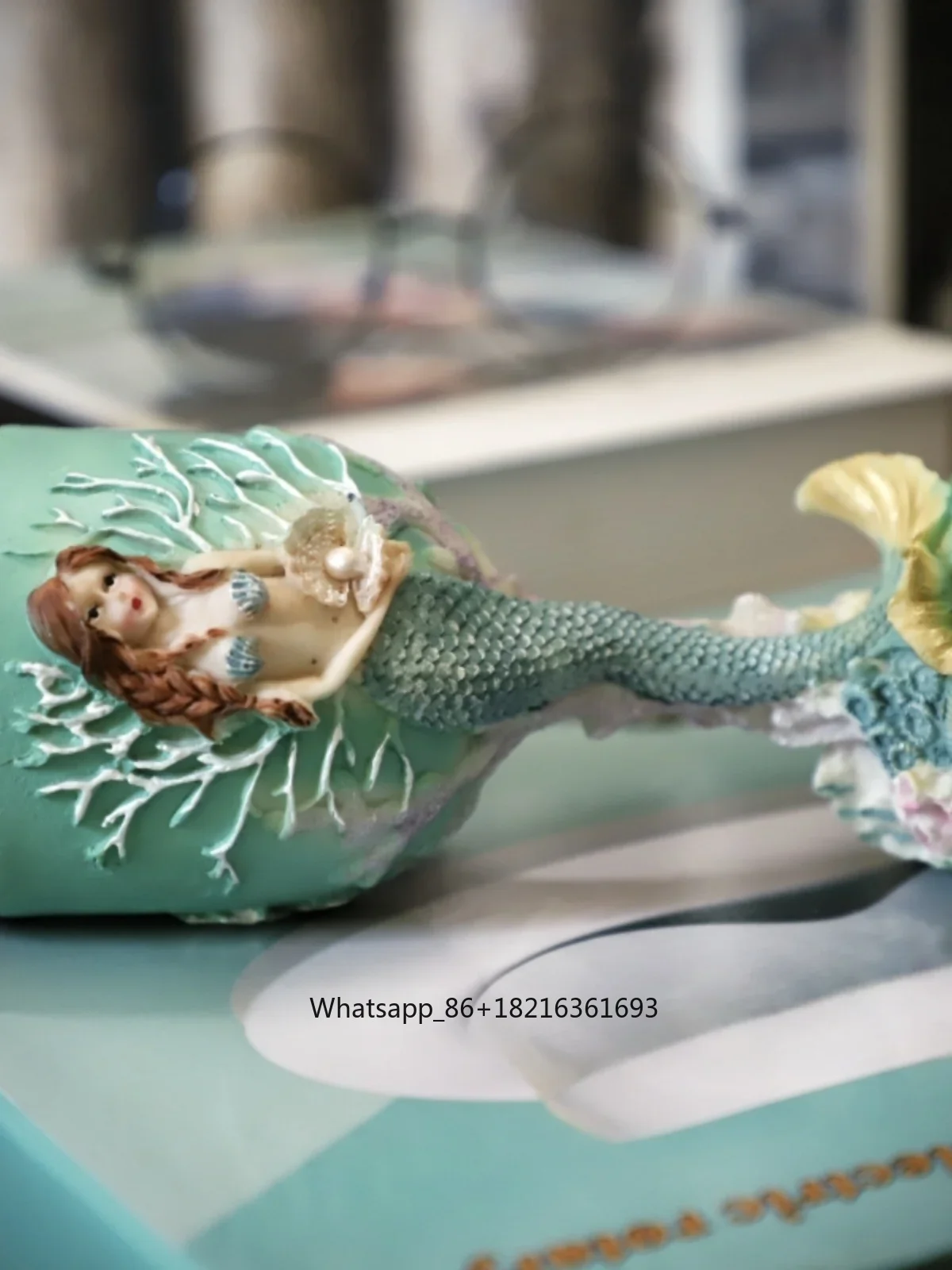 แก้วไวน์สเตนเลสสตีลลายเงือกแกะ - Crafting Resin บทวิจารณ์และราคา