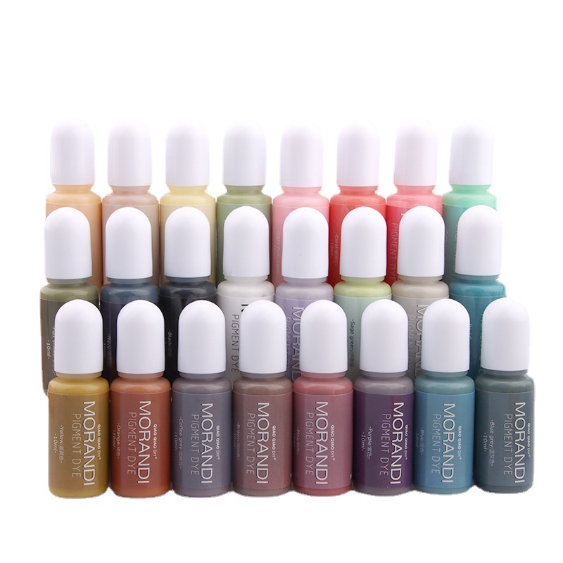 24 สีอีพ็อกซี่เรซิ่นสี DIY UV  - Resin Dye Alcohol บทวิจารณ์และราคา
