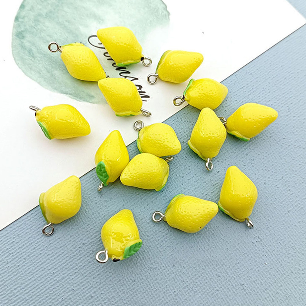 ชาร์มเรซินรูปมะนาว 20 ชิ้น อุป - Resin Craft Supplies บทวิจารณ์และราคา