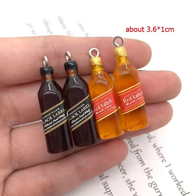 จี้เรซิ่นรูปขวดไวน์ขนาดเล็ก 10 - Resin Craft Projects บทวิจารณ์และราคา