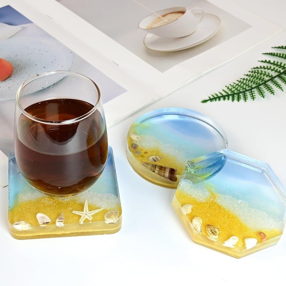 แม่พิมพ์ซิลิโคนสำหรับทำจานรองแ - Resin Craft For Beginners บทวิจารณ์และราคา