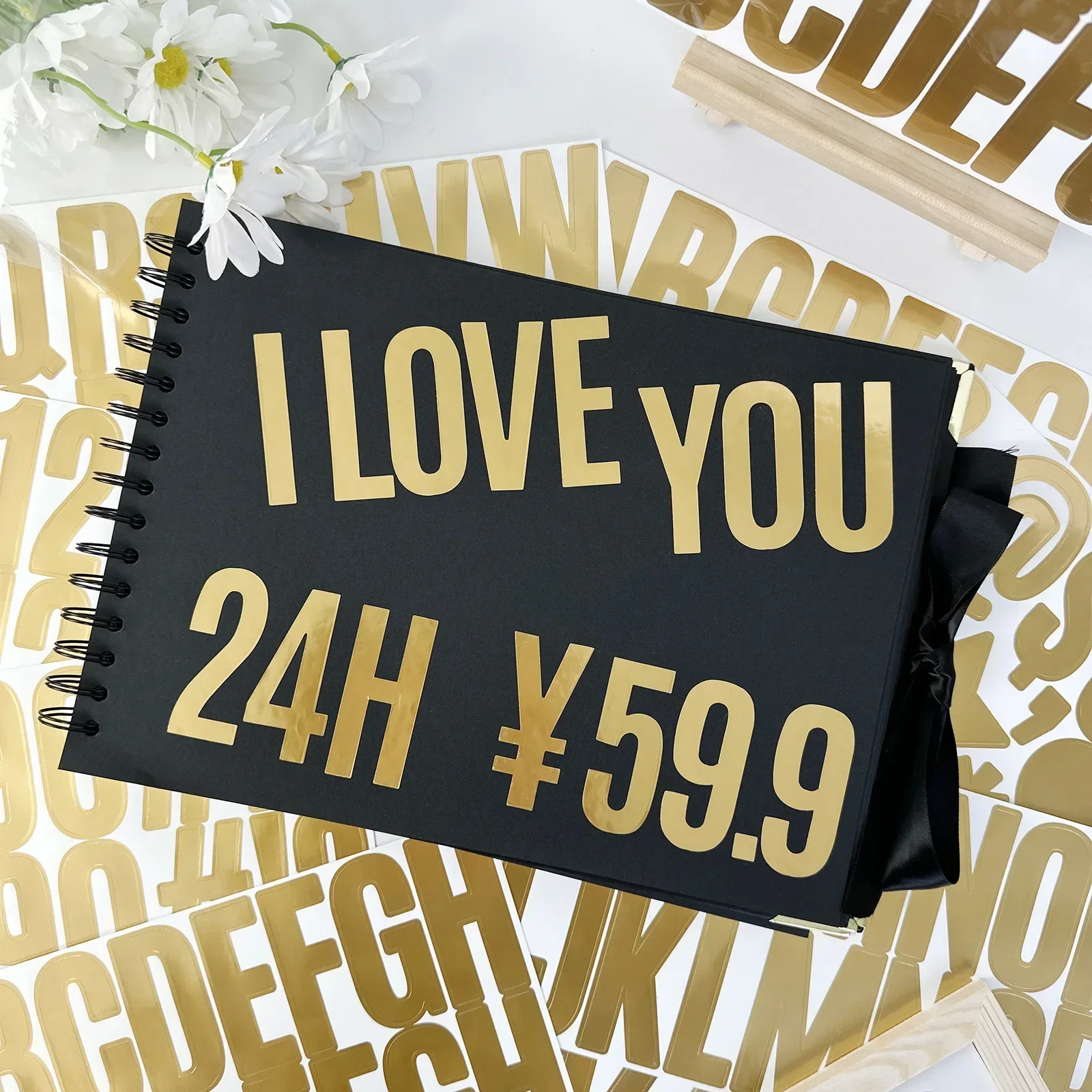 100 ชิ้น 6 แผ่นทองสติกเกอร์ตัว - Gold Foil Flakes บทวิจารณ์และราคา