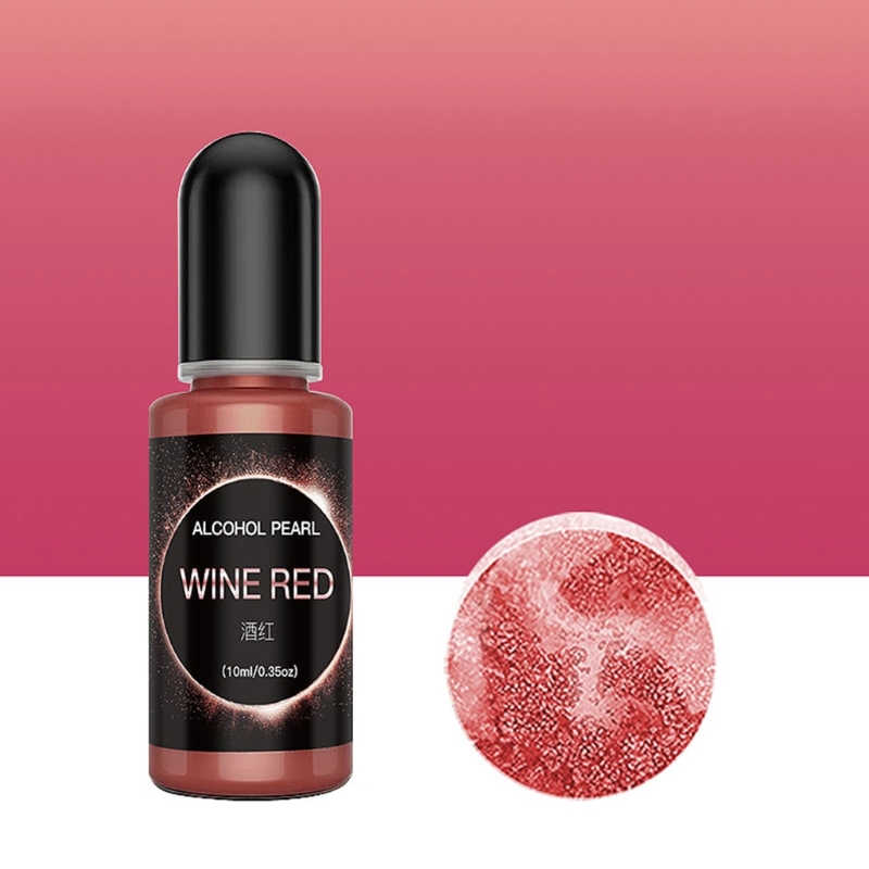 หมึกแอลกอฮอล์Blooming Inkหยดหม - Resin Dye Alcohol บทวิจารณ์และราคา