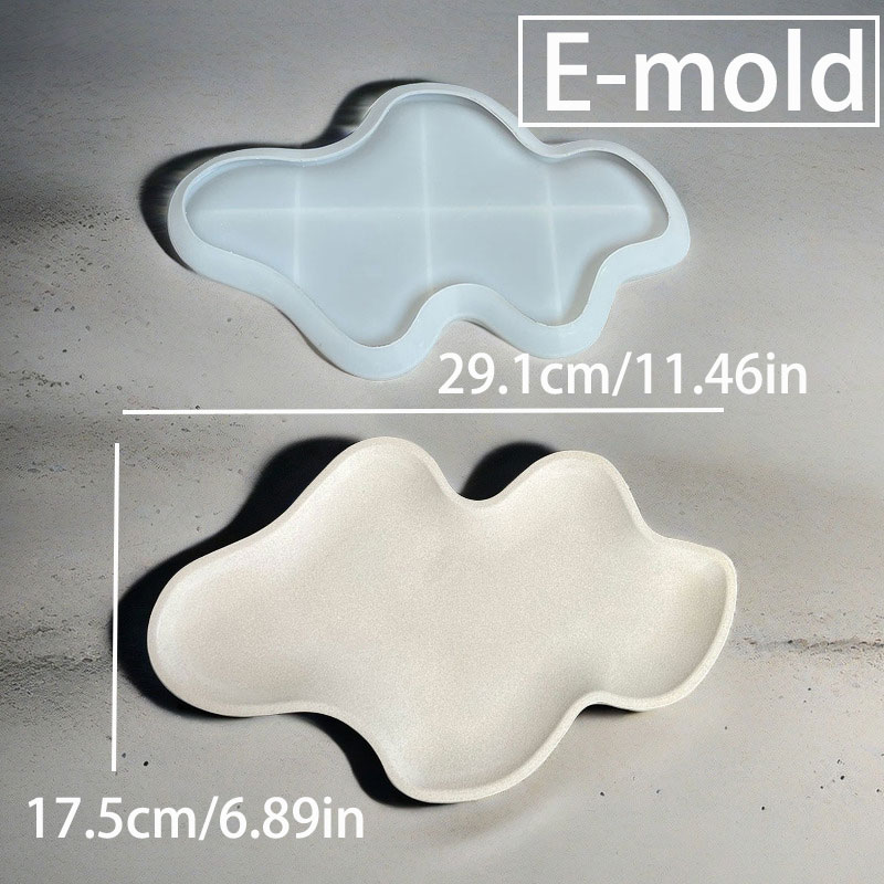 ถาดเก็บคอนกรีตแม่พิมพ์ผลไม้จาน - Serving Tray Mold บทวิจารณ์และราคา