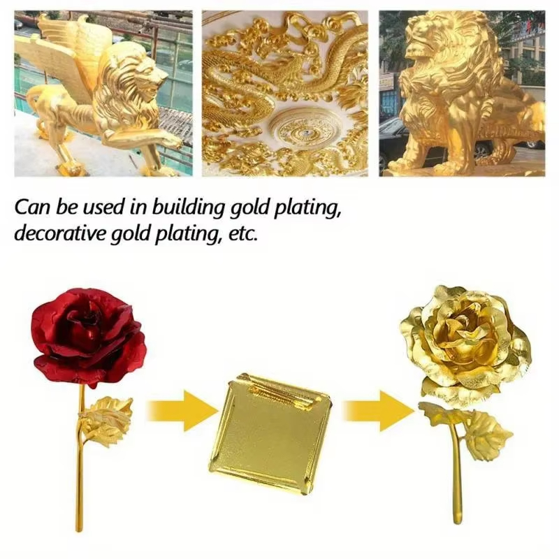 กระดาษฟอยล์ทองแดงสีทอง/เงิน/ทอ - Gold Foil Flakes บทวิจารณ์และราคา