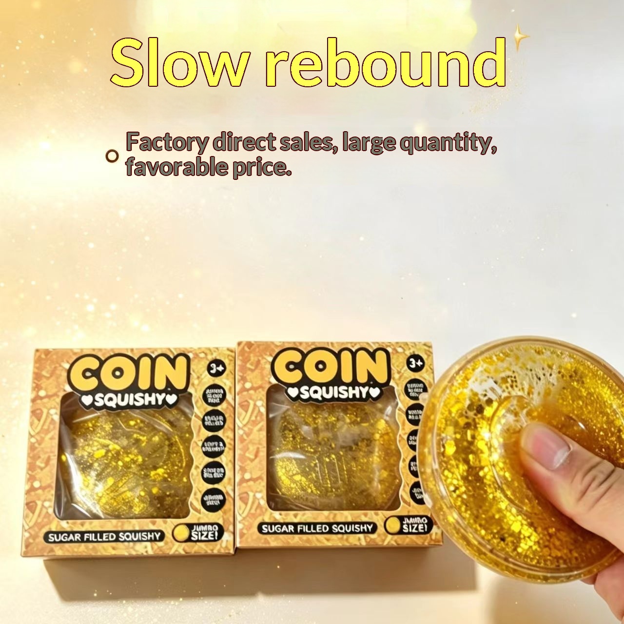 ของเล่นบีบคลายเครียดรูปเหรียญด - Resin Craft Material บทวิจารณ์และราคา