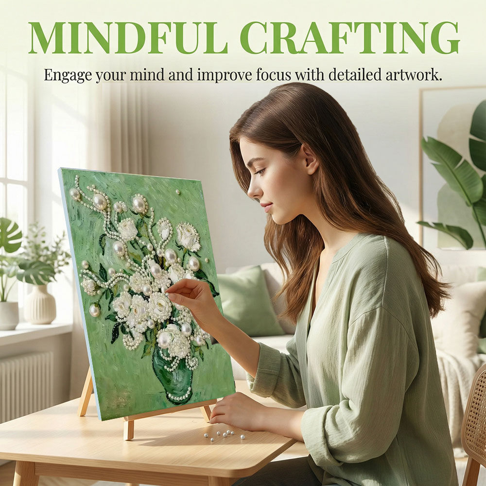 ชุดภาพวาดไข่มุก DIY Huacan สำห - Resin Craft For Beginners บทวิจารณ์และราคา