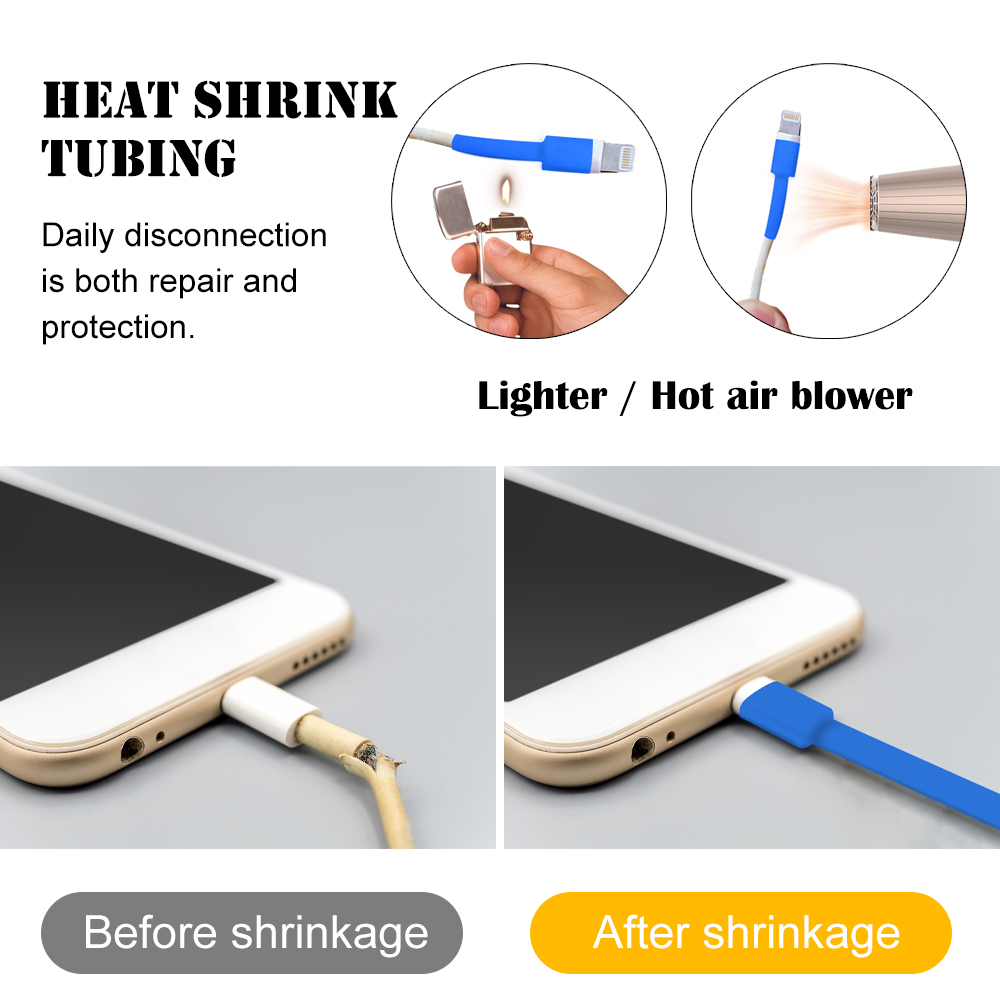1160/580/164PCS ท่อหดความร้อนช - Heat Gun Small บทวิจารณ์และราคา